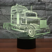 Load image into Gallery viewer, super led heavy truck shapes night light
