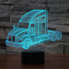 Load image into Gallery viewer, super led heavy truck shapes night light
